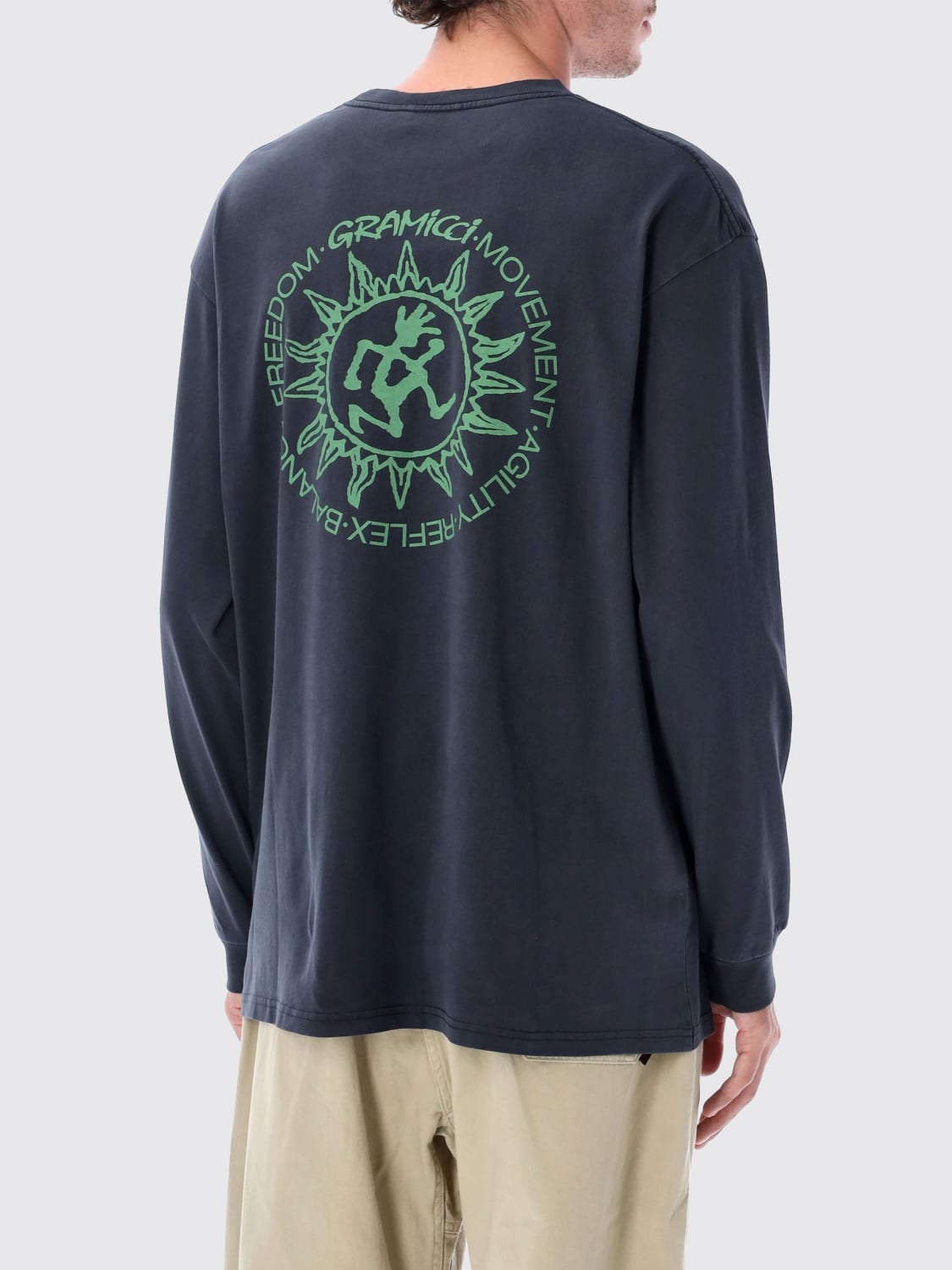 GRAMICCI ФУТБОЛКА: Футболка Мужское Gramicci, Синий - Img 2