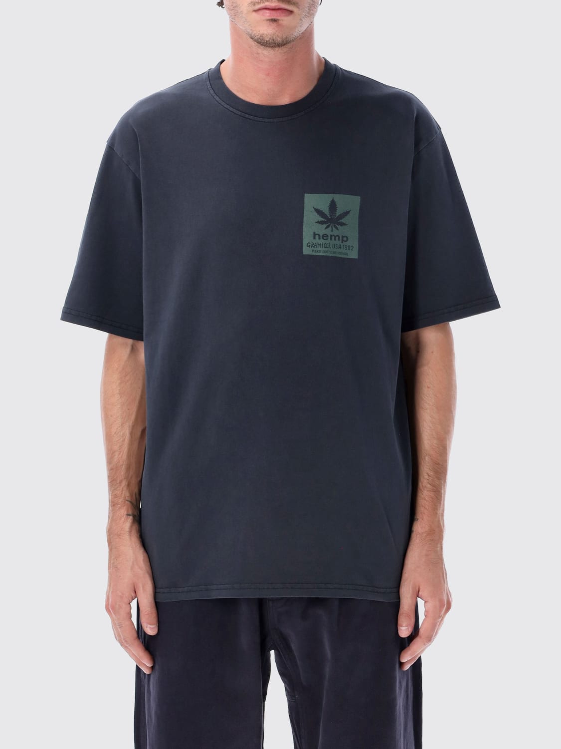 GRAMICCI T-SHIRT: T-shirt herren Gramicci, Navy - Img 1