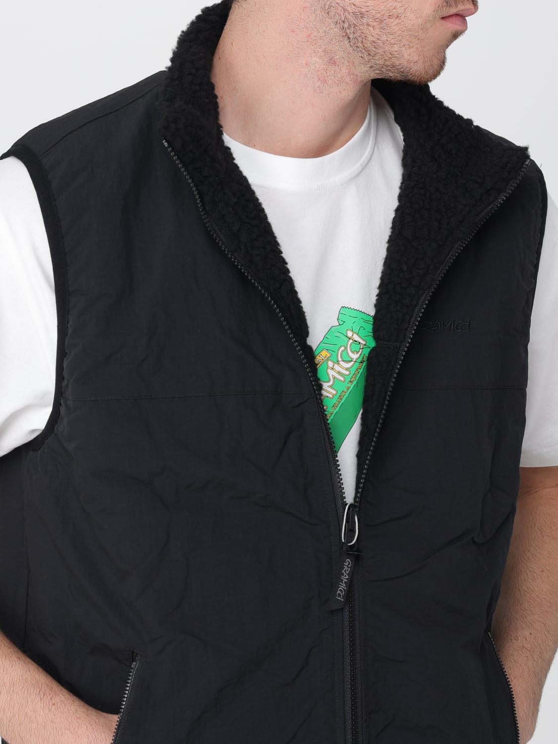 GRAMICCI SUIT VEST: Suit vest men Gramicci, Black - Img 4