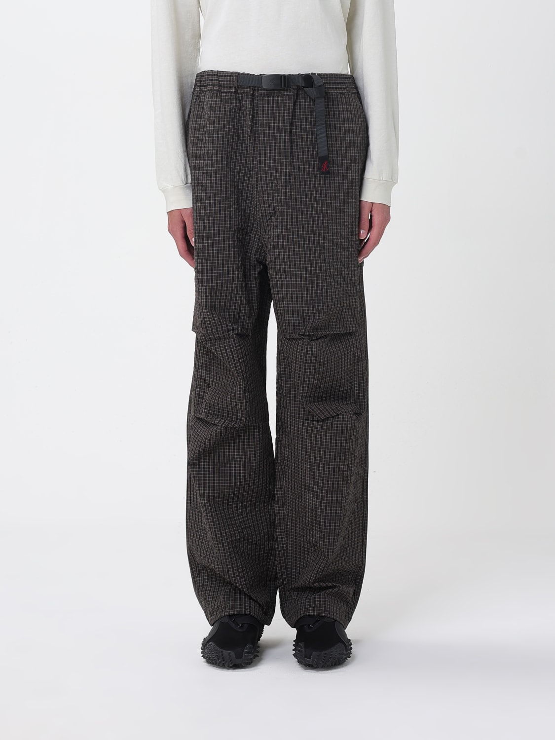 GRAMICCI 裤子: 裤子 男士 Gramicci, 棕色 - Img 1