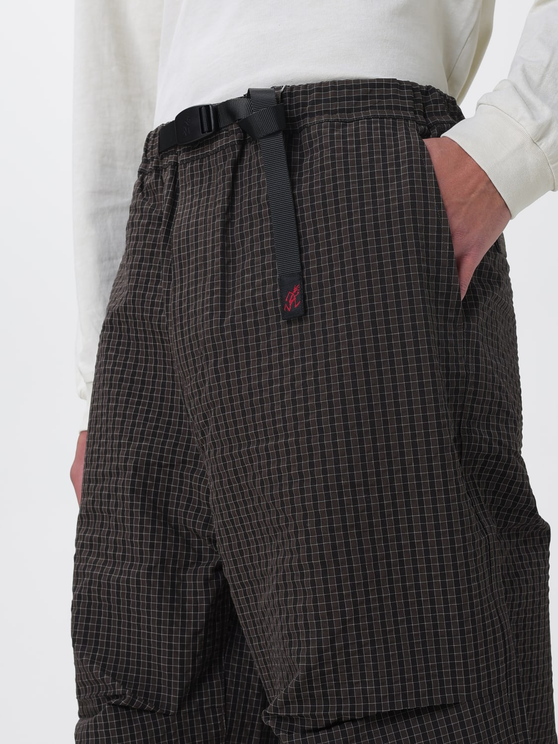 GRAMICCI 裤子: 裤子 男士 Gramicci, 棕色 - Img 4