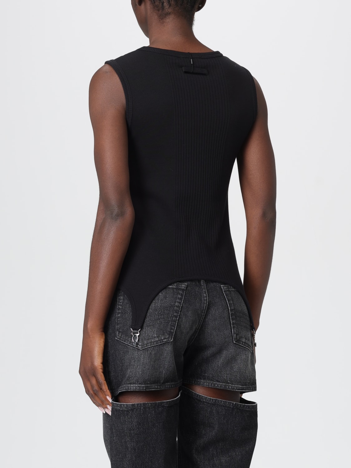 JEAN PAUL GAULTIER 上衣: 上衣 女士 Jean Paul Gaultier, 黑色 - Img 3