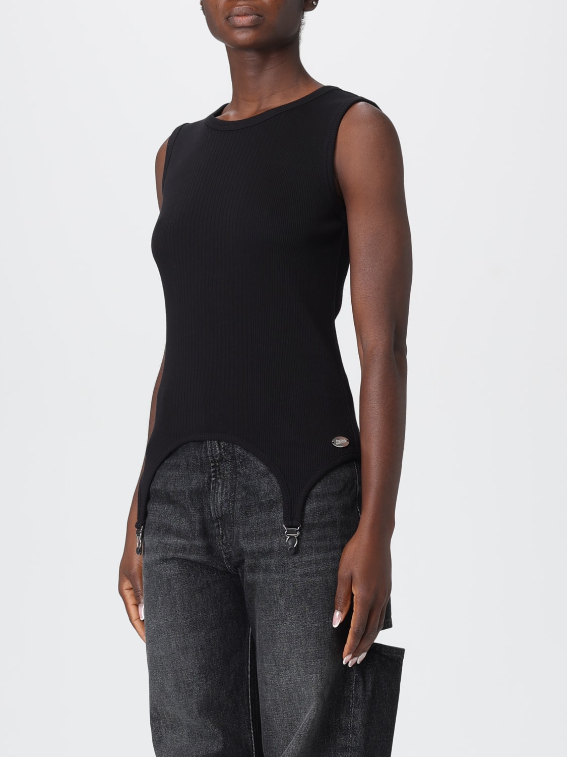 JEAN PAUL GAULTIER 上衣: 上衣 女士 Jean Paul Gaultier, 黑色 - Img 4