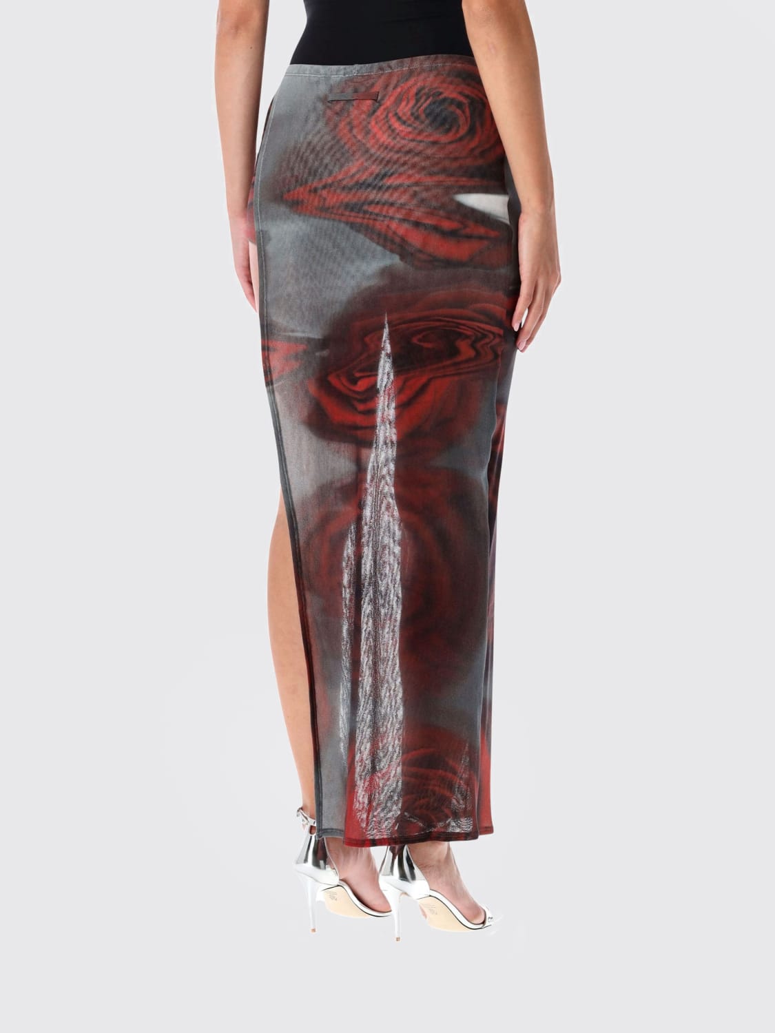 JEAN PAUL GAULTIER 半身裙: 短裤 女士 Jean Paul Gaultier, 印花/多色 - Img 3