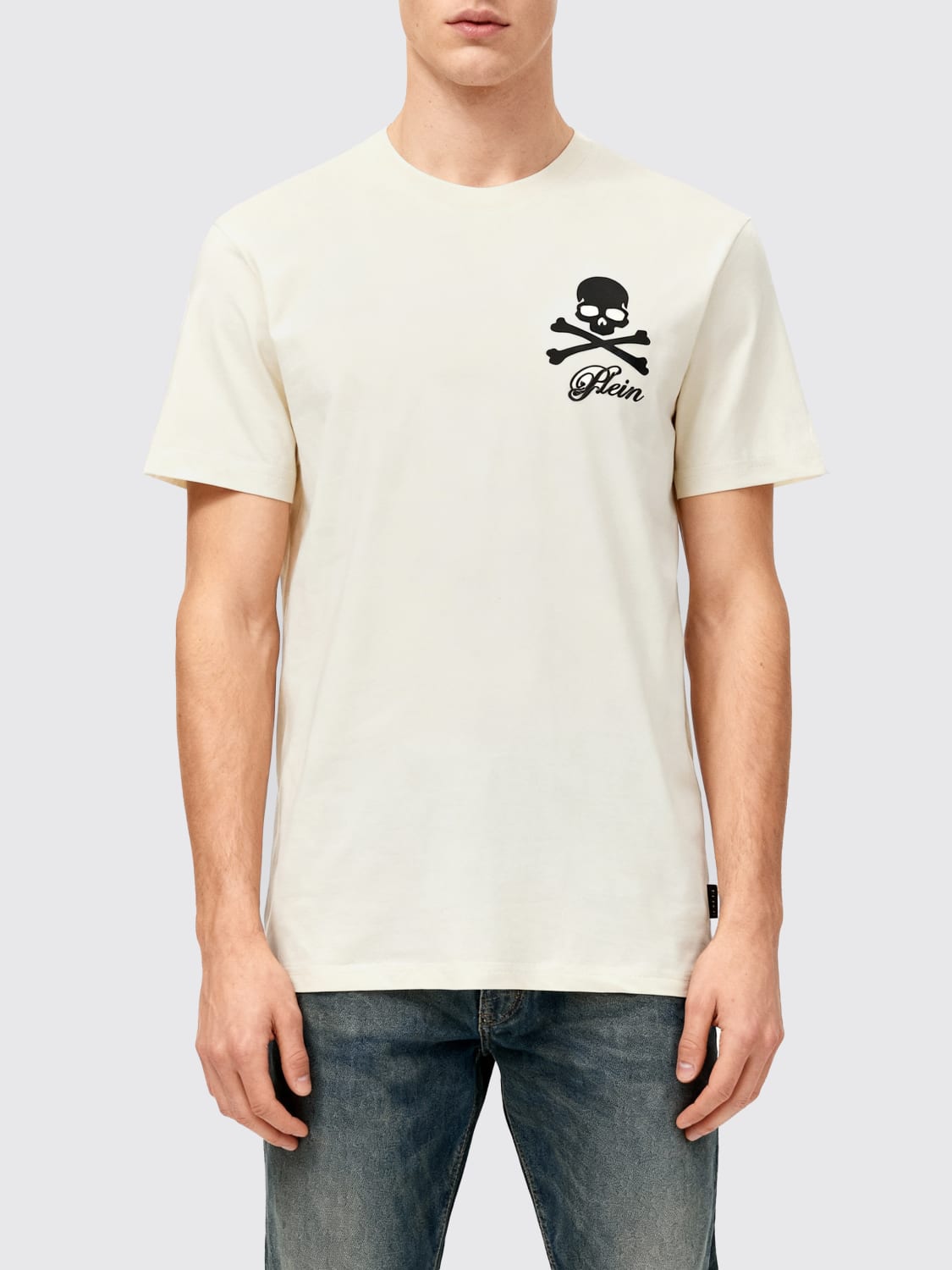 PHILIPP PLEIN T-SHIRT: T-shirt men Philipp Plein, White - Img 1