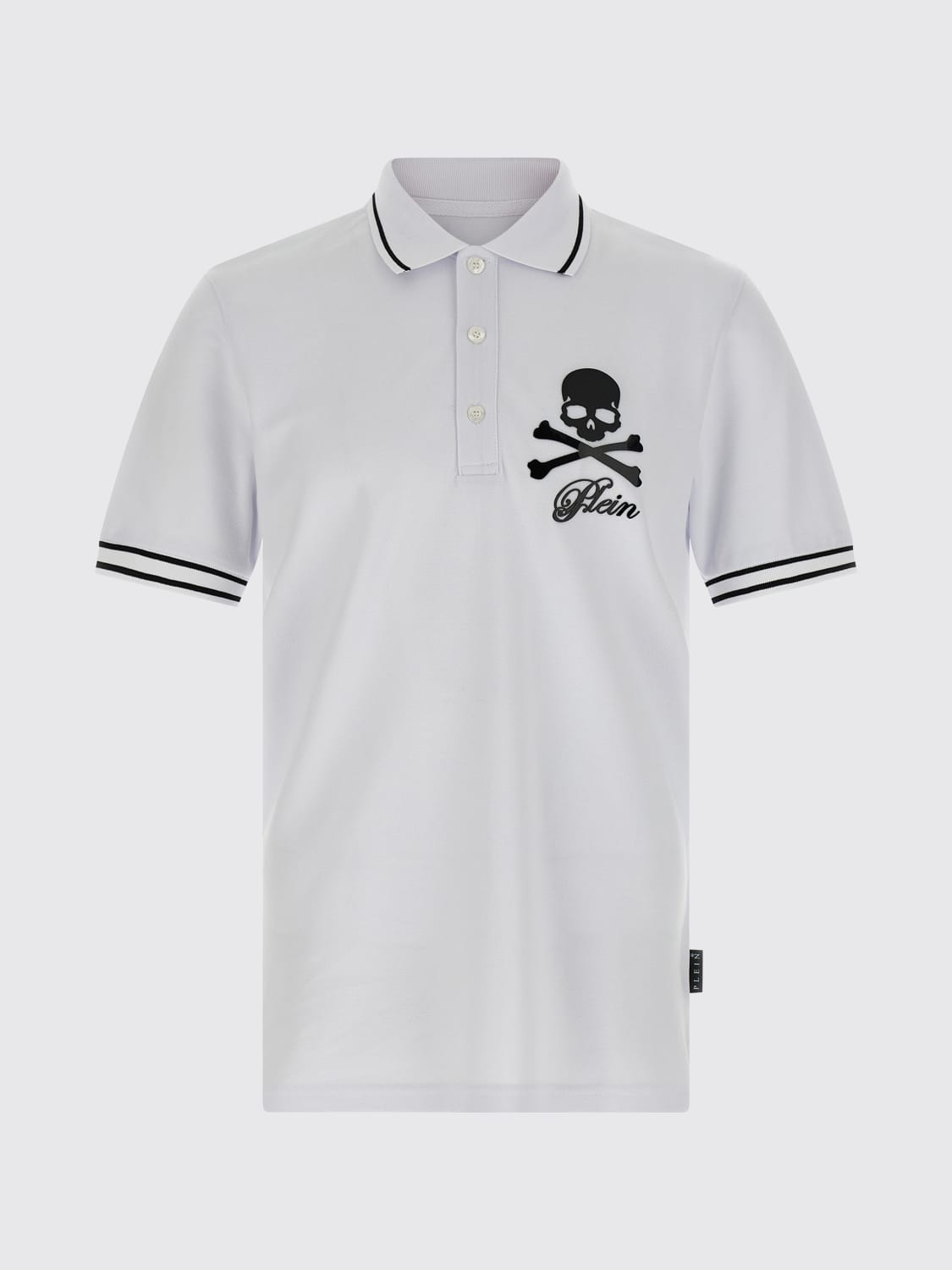 PHILIPP PLEIN POLO SHIRT: Polo shirt men Philipp Plein, White - Img 1