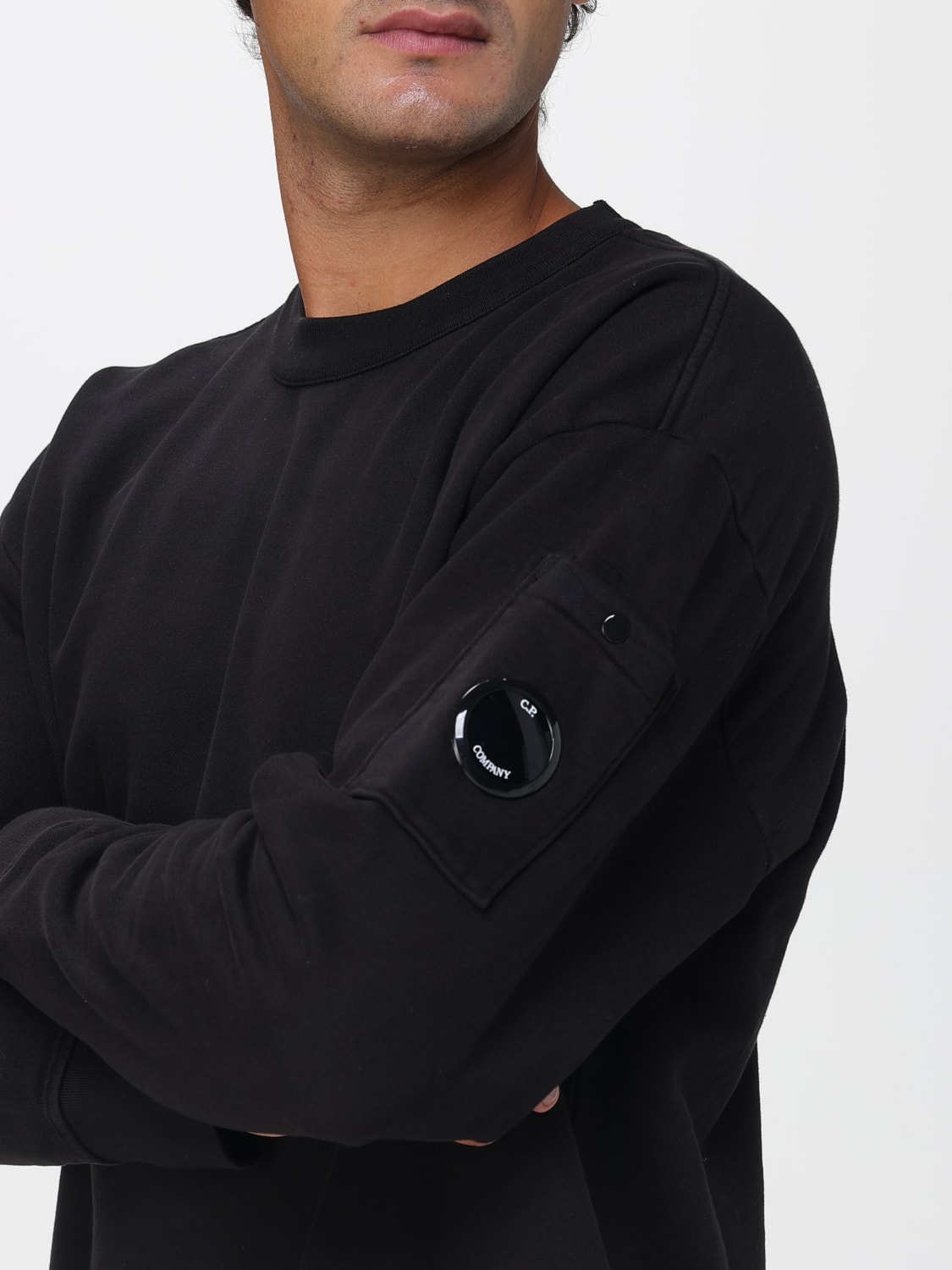 C.P. COMPANY SWEATSHIRT: Sweatshirt men C.P. Company, Black - Img 3