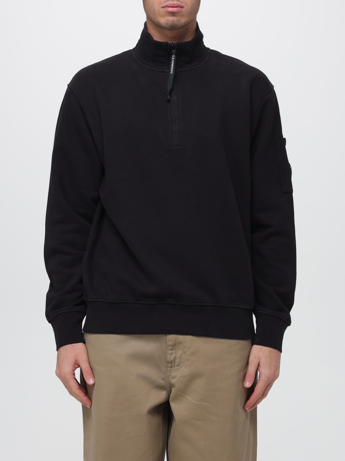 C.P. COMPANY SWEATSHIRT: Sweatshirt men C.P. Company, Black - Img 1