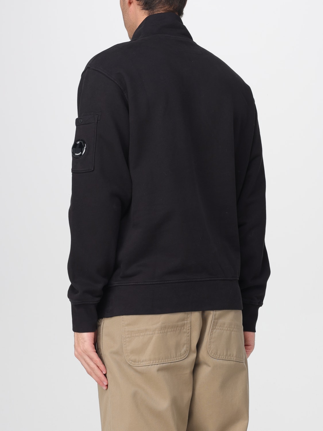 C.P. COMPANY SWEATSHIRT: Sweatshirt men C.P. Company, Black - Img 2