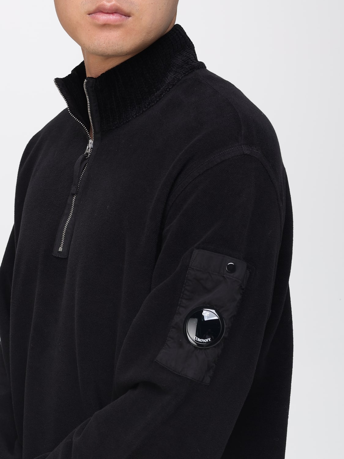 C.P. COMPANY SWEATSHIRT: Sweatshirt men C.P. Company, Black - Img 3