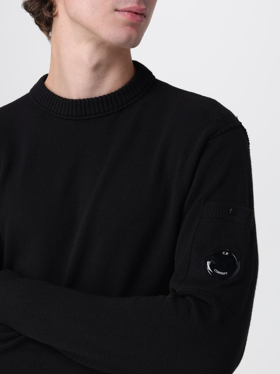 C.P. COMPANY SWEATER: Sweater men C.P. Company, Black - Img 3