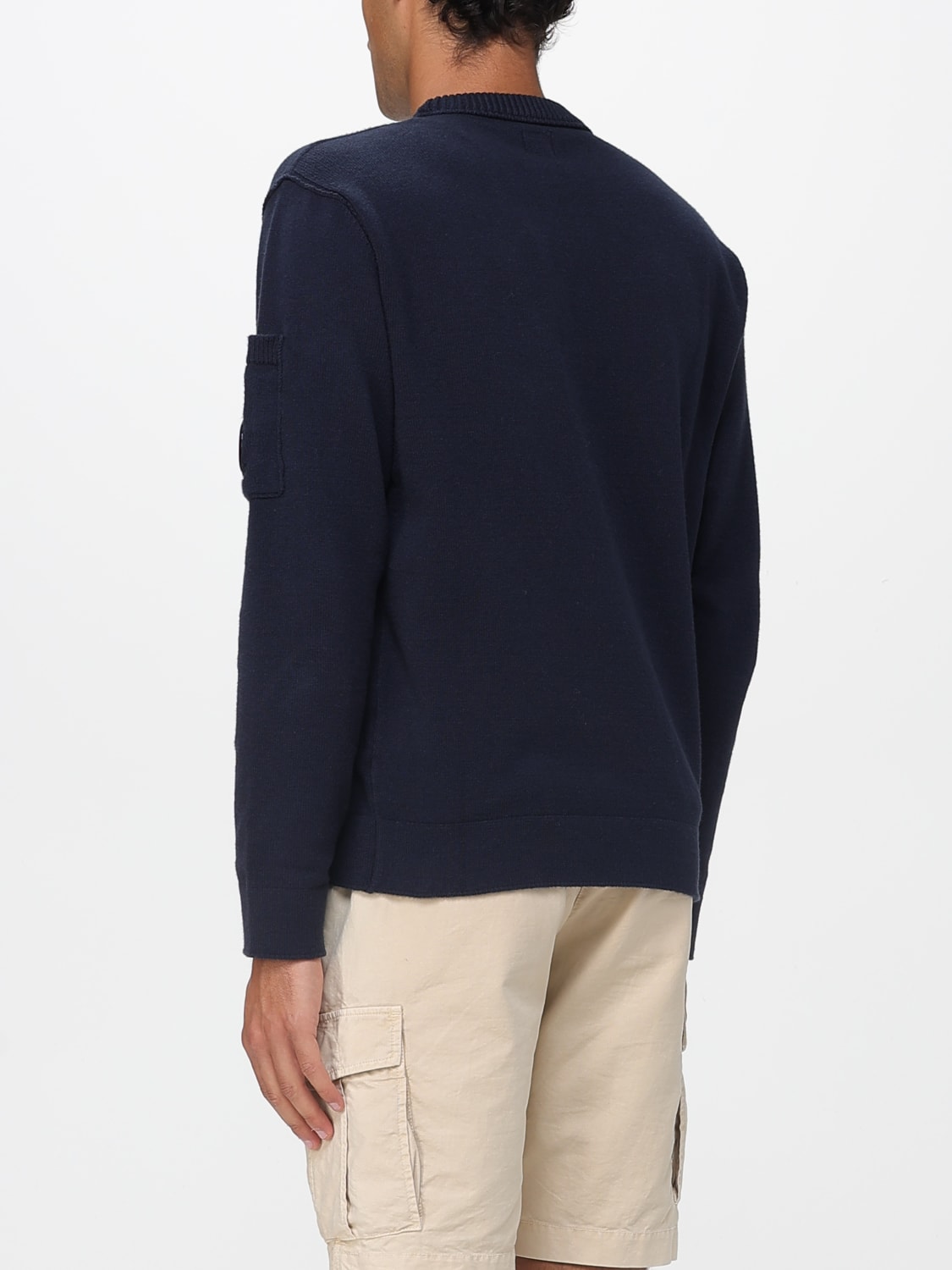 C.P. COMPANY SWEATER: Sweater men C.P. Company, Blue - Img 2