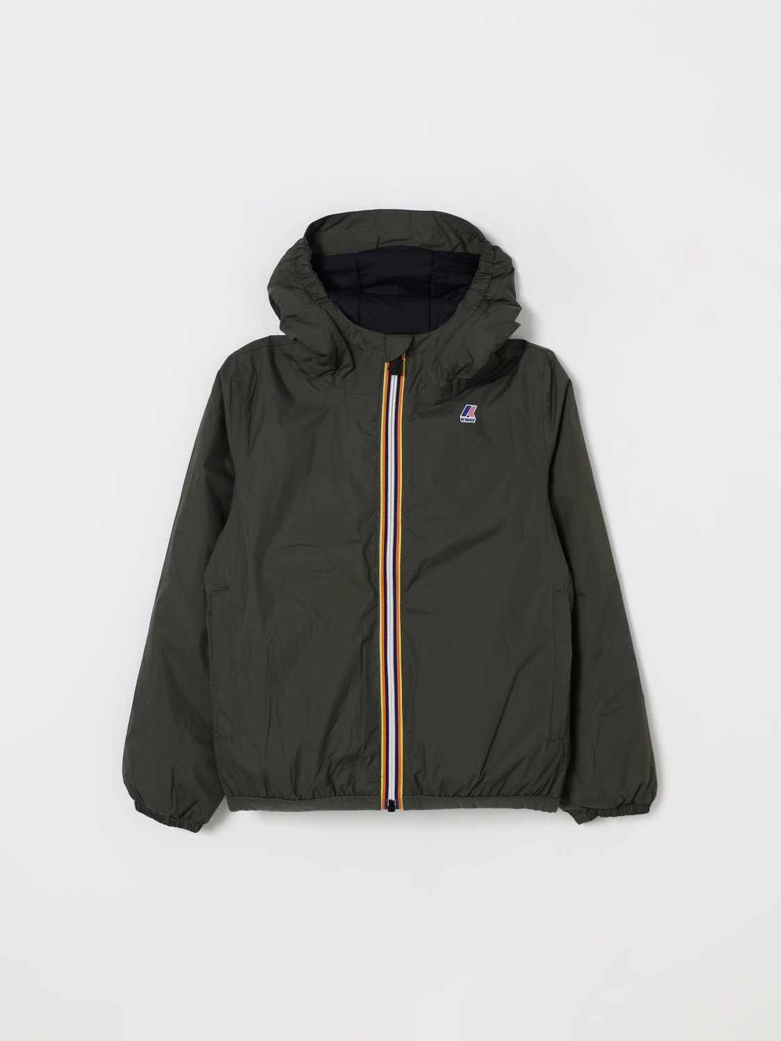 K-WAY JACKET: Jacket kids K-way, Green - Img 1