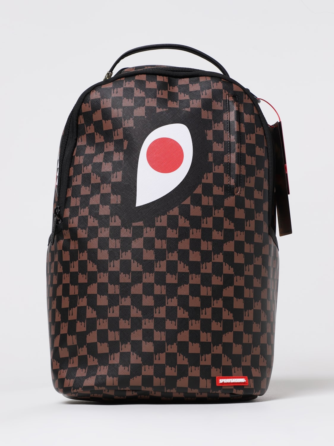 SPRAYGROUND DUFFEL BAG: Bag kids Sprayground, Brown - Img 1