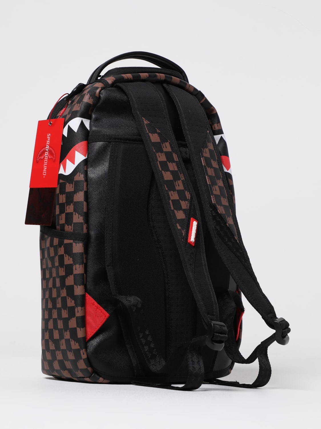 SPRAYGROUND DUFFEL BAG: Bag kids Sprayground, Brown - Img 2