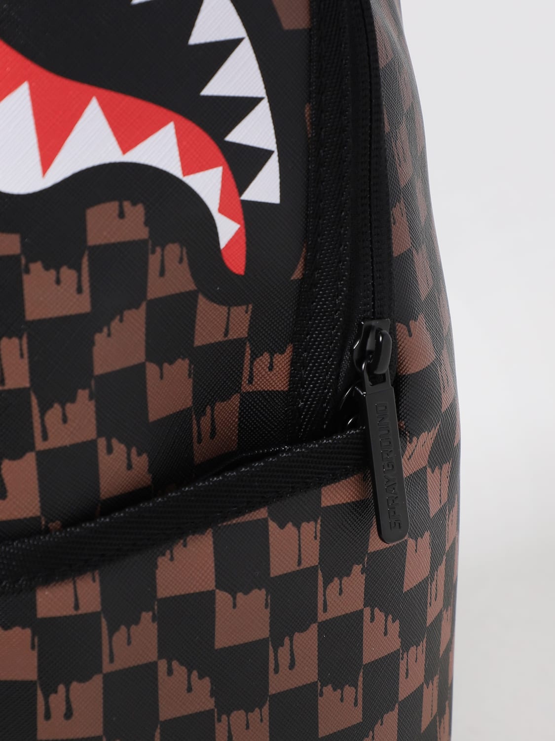 SPRAYGROUND DUFFEL BAG: Bag kids Sprayground, Brown - Img 3