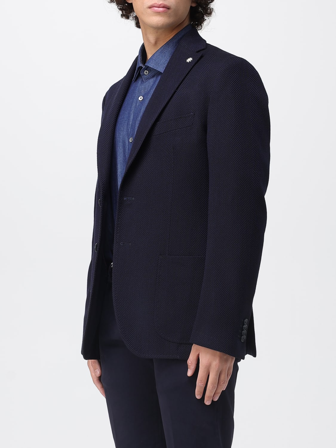MANUEL RITZ VESTE: Blazer homme Manuel Ritz, Bleu - Img 3