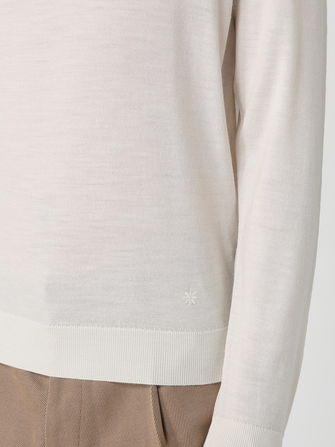 MANUEL RITZ PULLOVER: Pullover herren Manuel Ritz, Weiß - Img 3