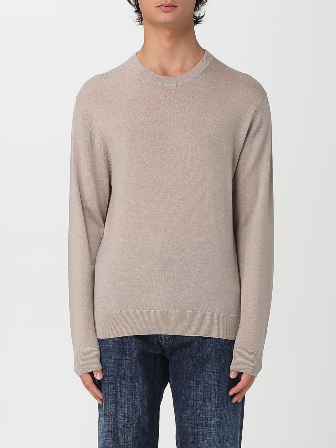 MANUEL RITZ SWEATER: Sweater men Manuel Ritz, Dove Grey - Img 1