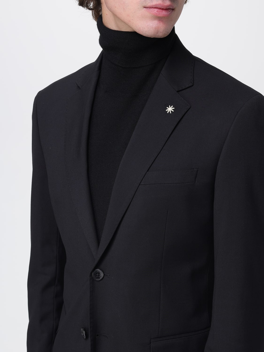 MANUEL RITZ SUIT: Suit men Manuel Ritz, Black - Img 5