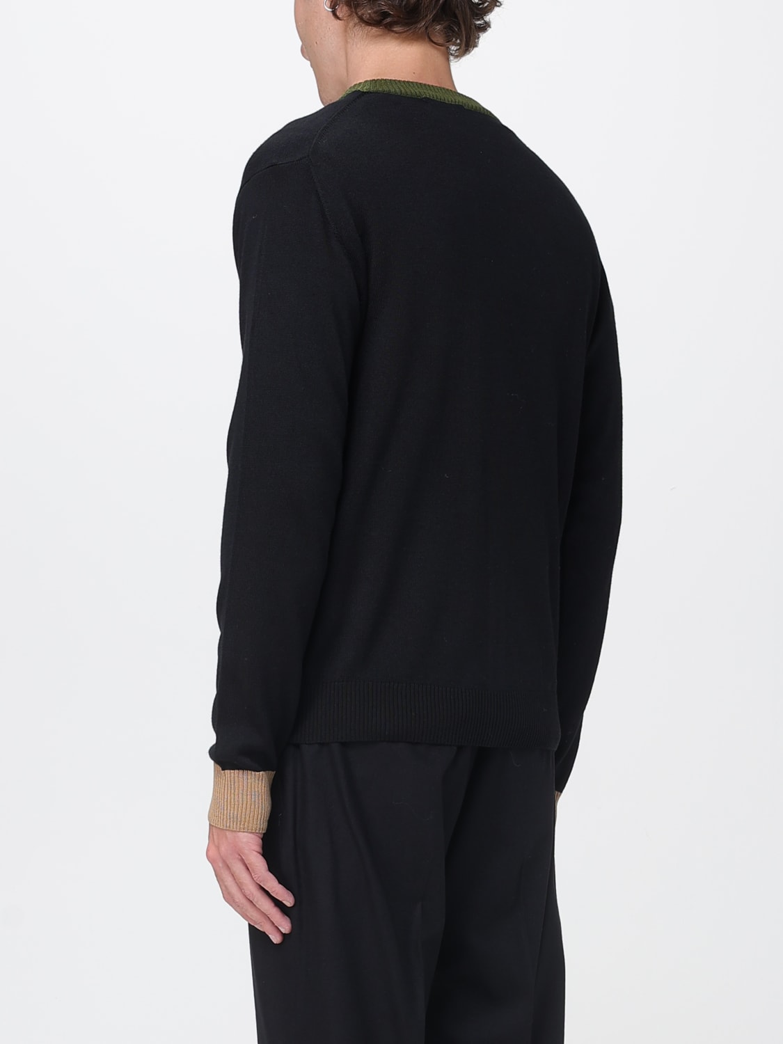 MANUEL RITZ SWEATER: Sweater men Manuel Ritz, Black - Img 2