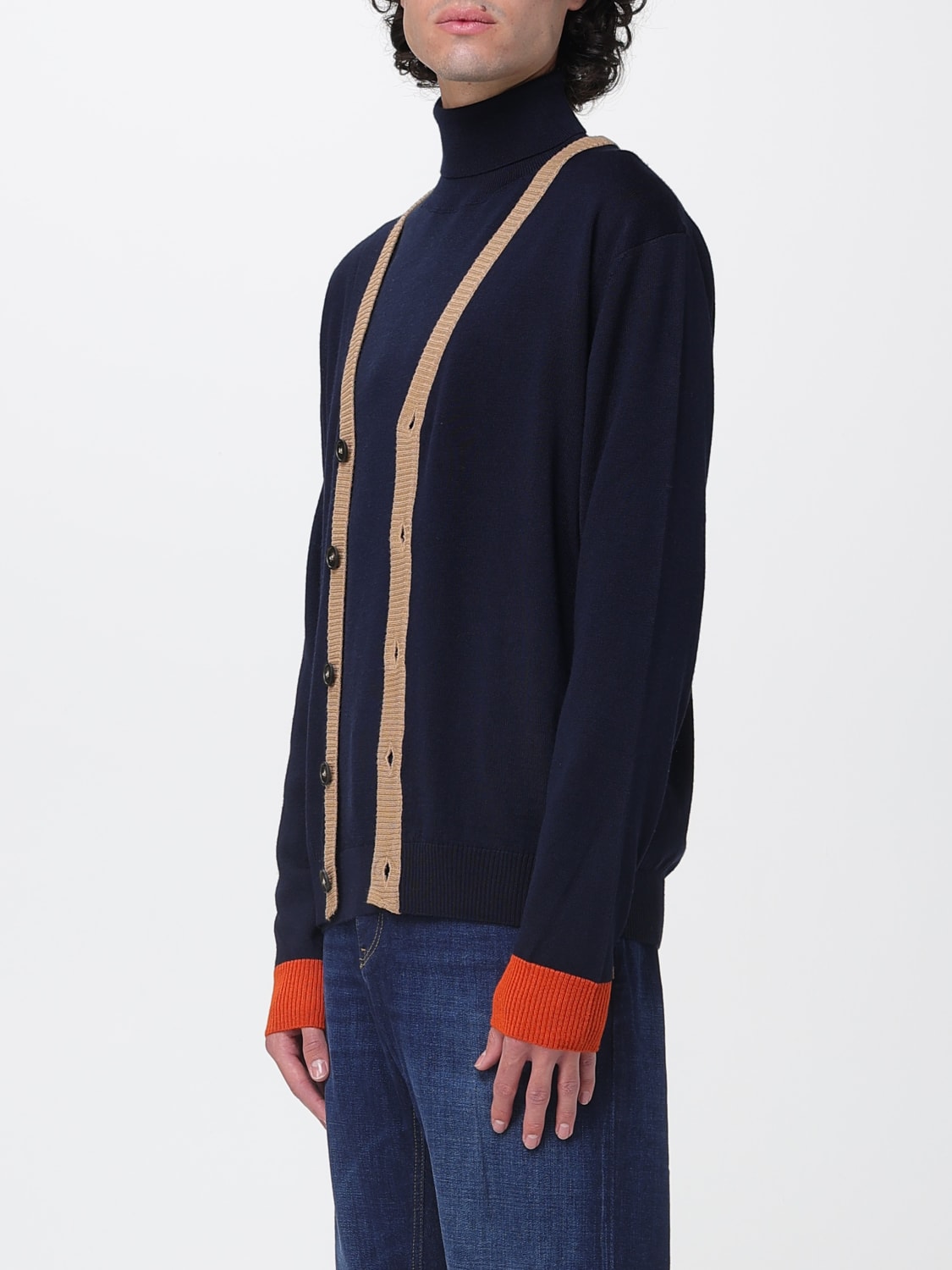 MANUEL RITZ SWEATER: Sweater men Manuel Ritz, Blue - Img 3