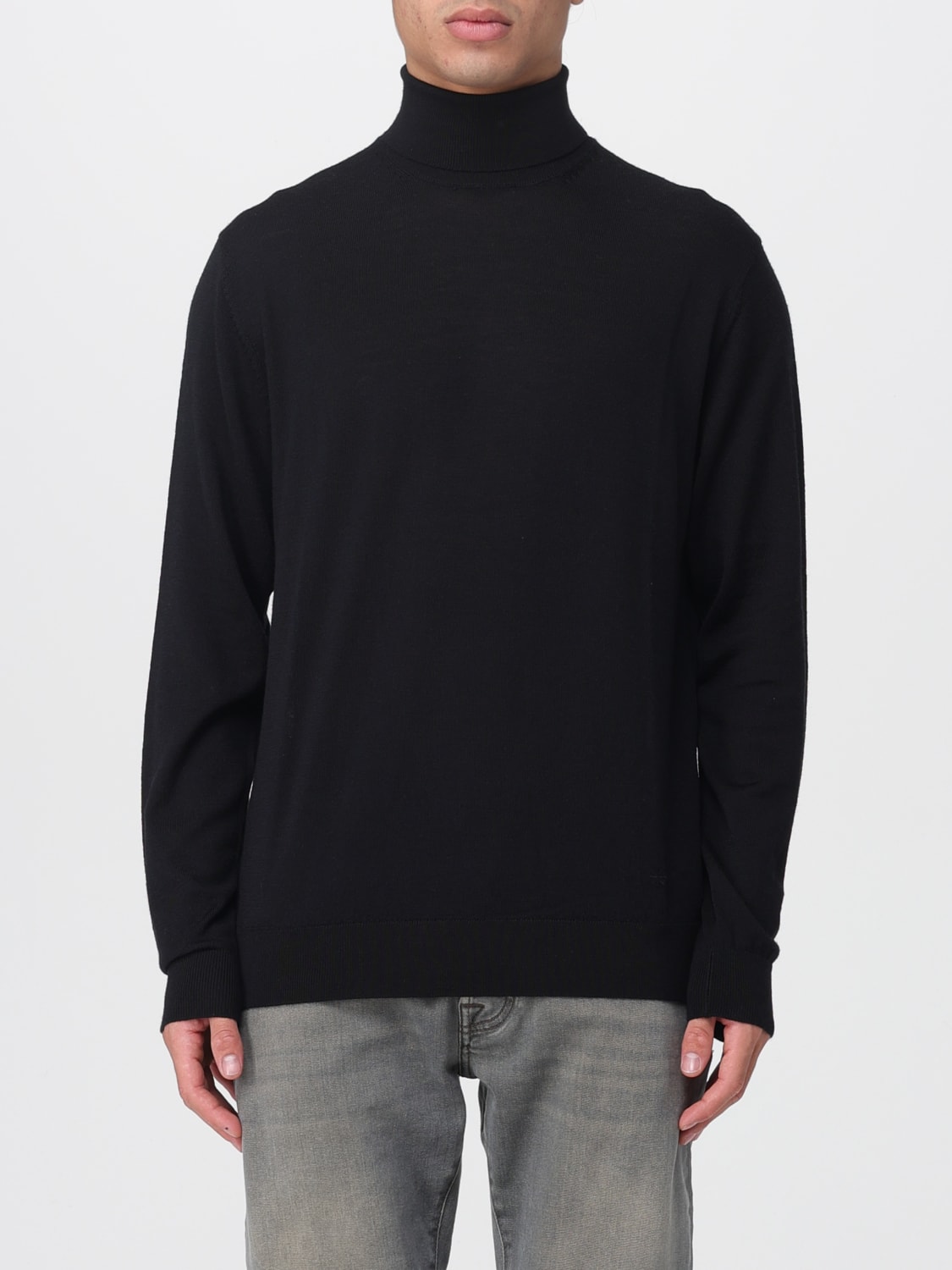 MANUEL RITZ SWEATER: Sweater men Manuel Ritz, Black - Img 1