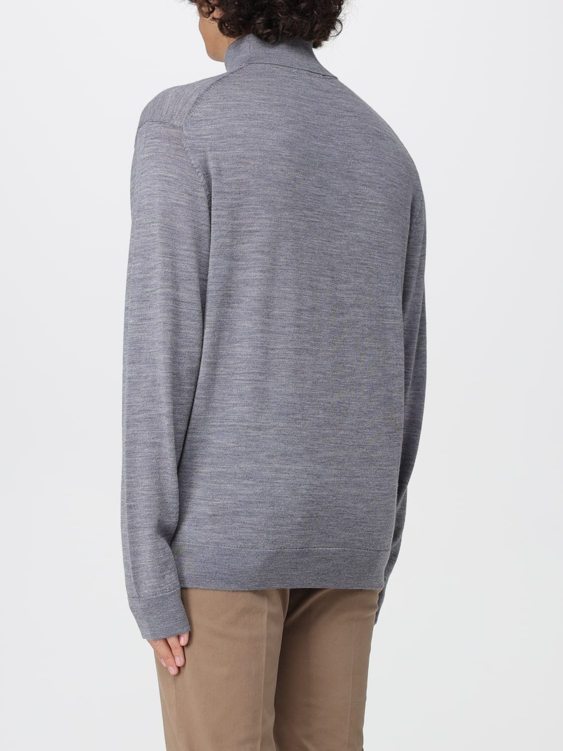 MANUEL RITZ SWEATER: Sweater men Manuel Ritz, Grey - Img 2