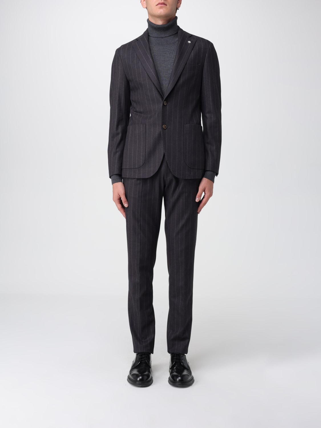 MANUEL RITZ SUIT: Suit men Manuel Ritz, Brown - Img 1