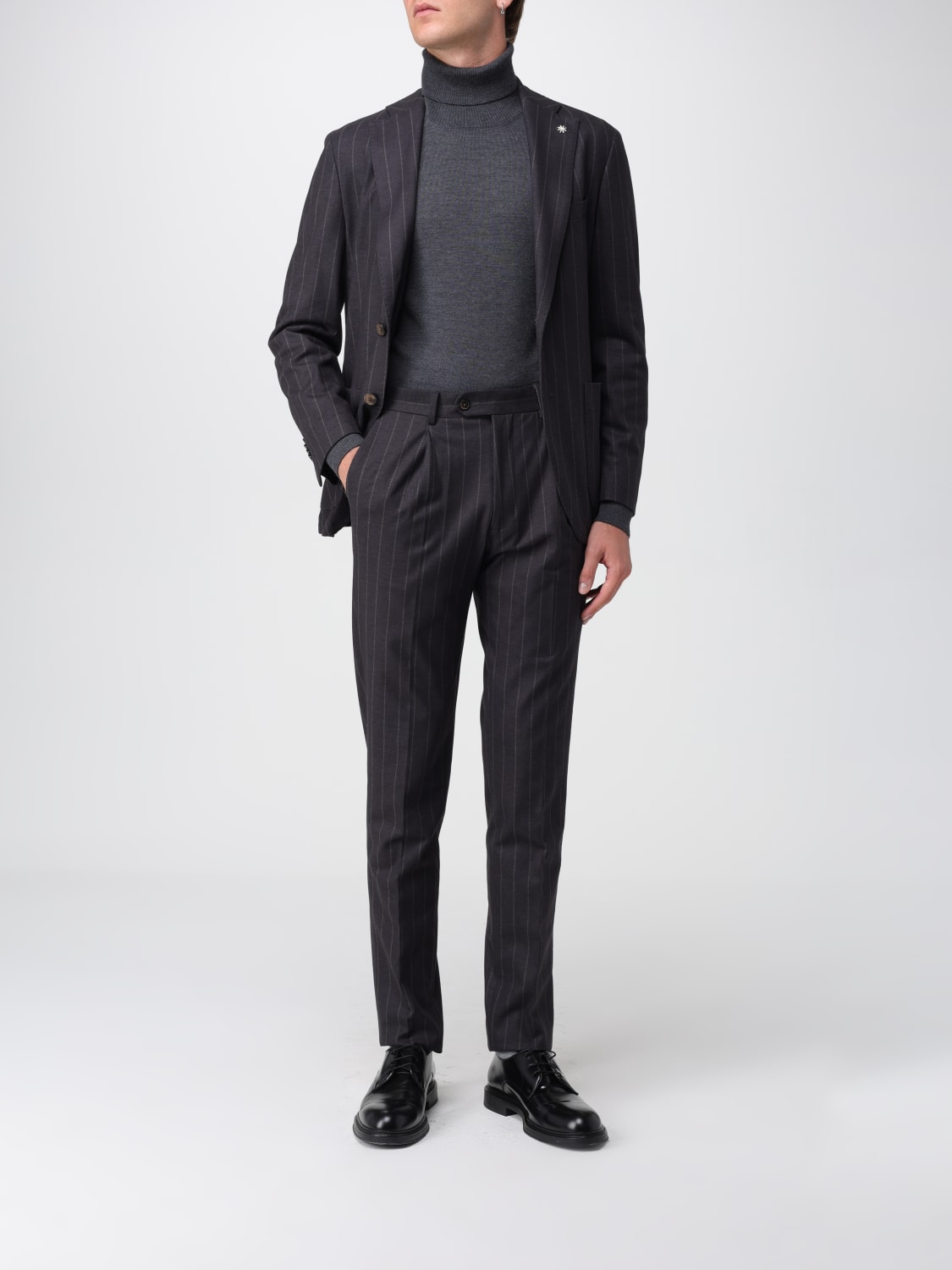 MANUEL RITZ SUIT: Suit men Manuel Ritz, Brown - Img 2