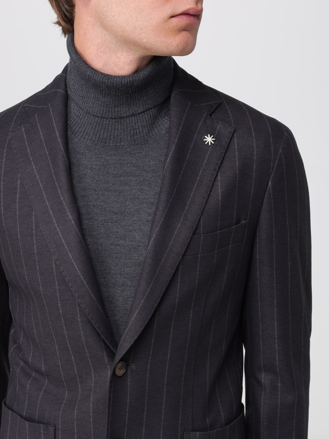 MANUEL RITZ SUIT: Suit men Manuel Ritz, Brown - Img 5