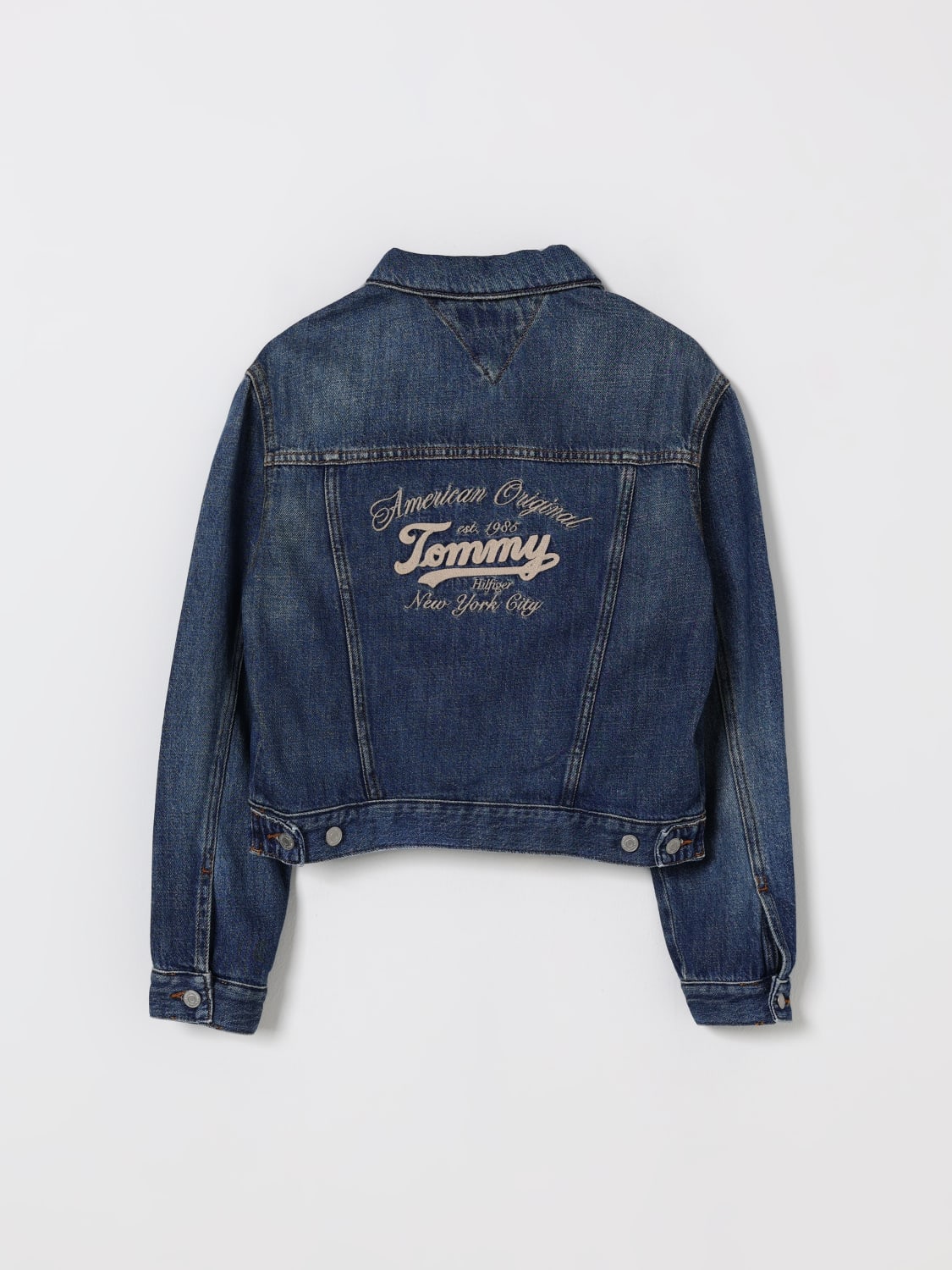 TOMMY HILFIGER JACKET: Jacket kids Tommy Hilfiger, Denim - Img 2