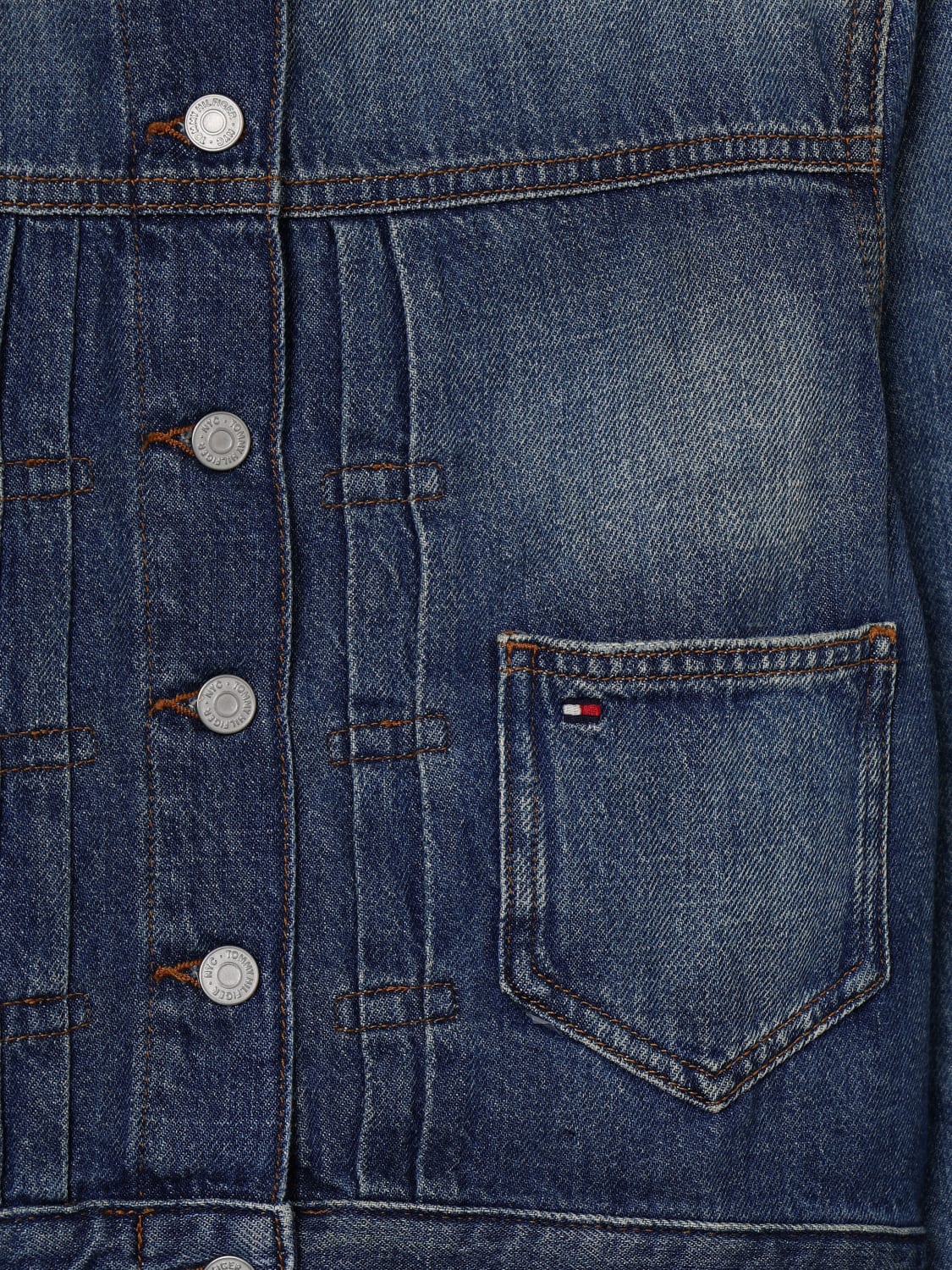 TOMMY HILFIGER JACKET: Jacket kids Tommy Hilfiger, Denim - Img 3