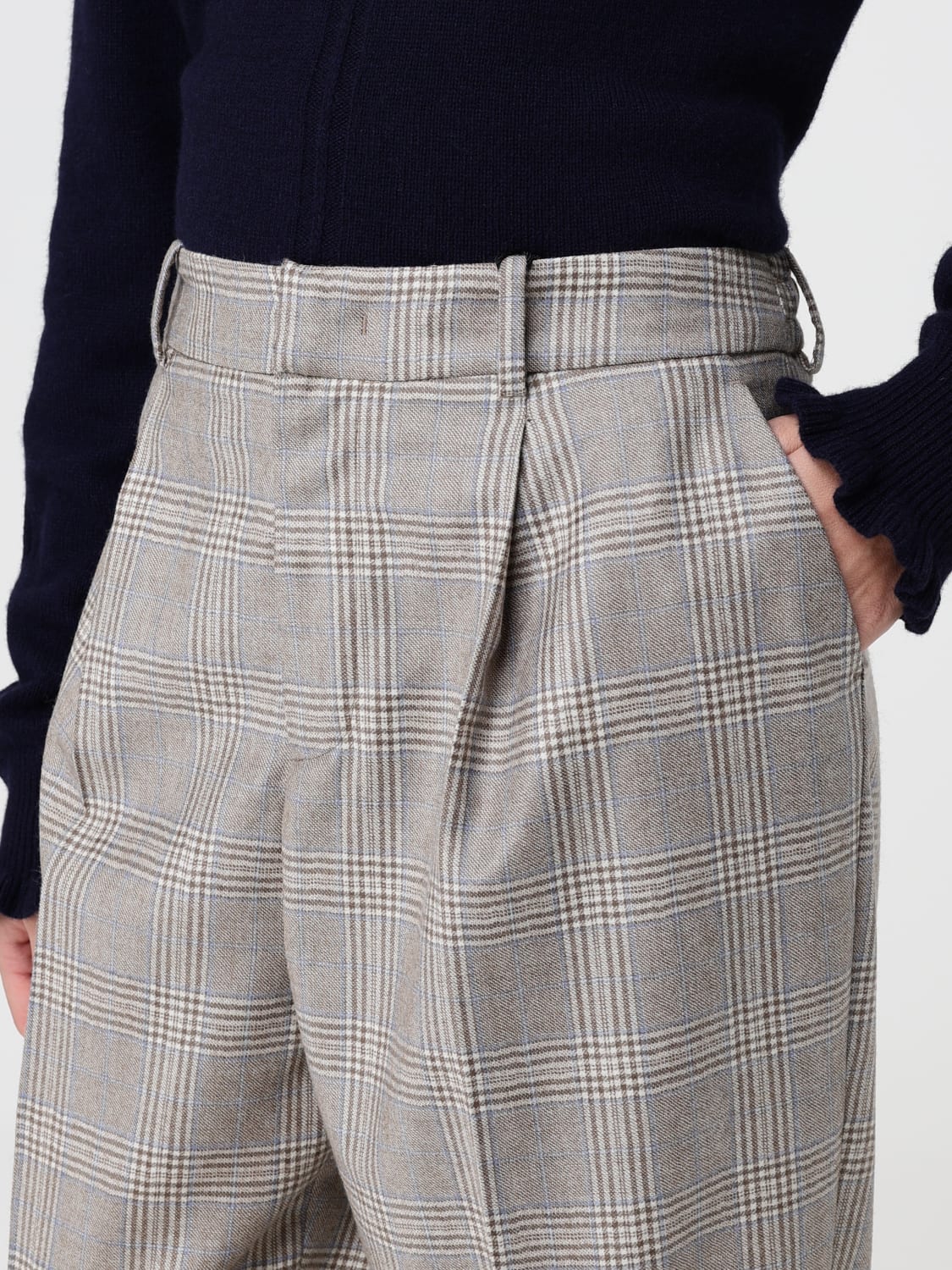 PT TORINO PANTS: Pants woman Pt Torino, Beige - Img 3