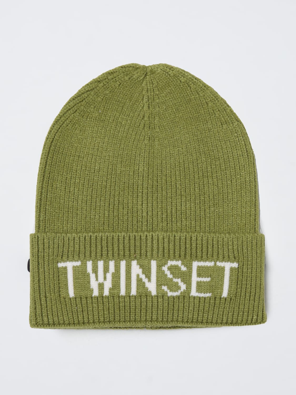 TWINSET HAT: Girls' hats kids Twinset, Green - Img 1