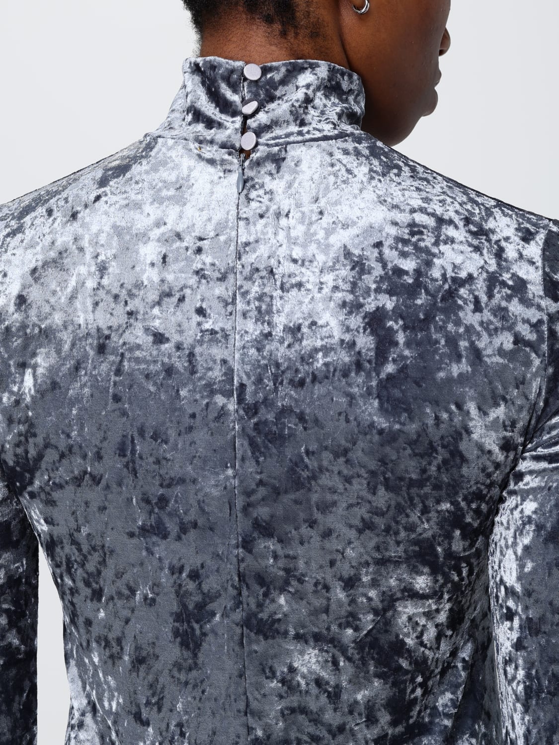 FORTE FORTE ROBE: Robes femme Forte Forte, Gris - Img 4