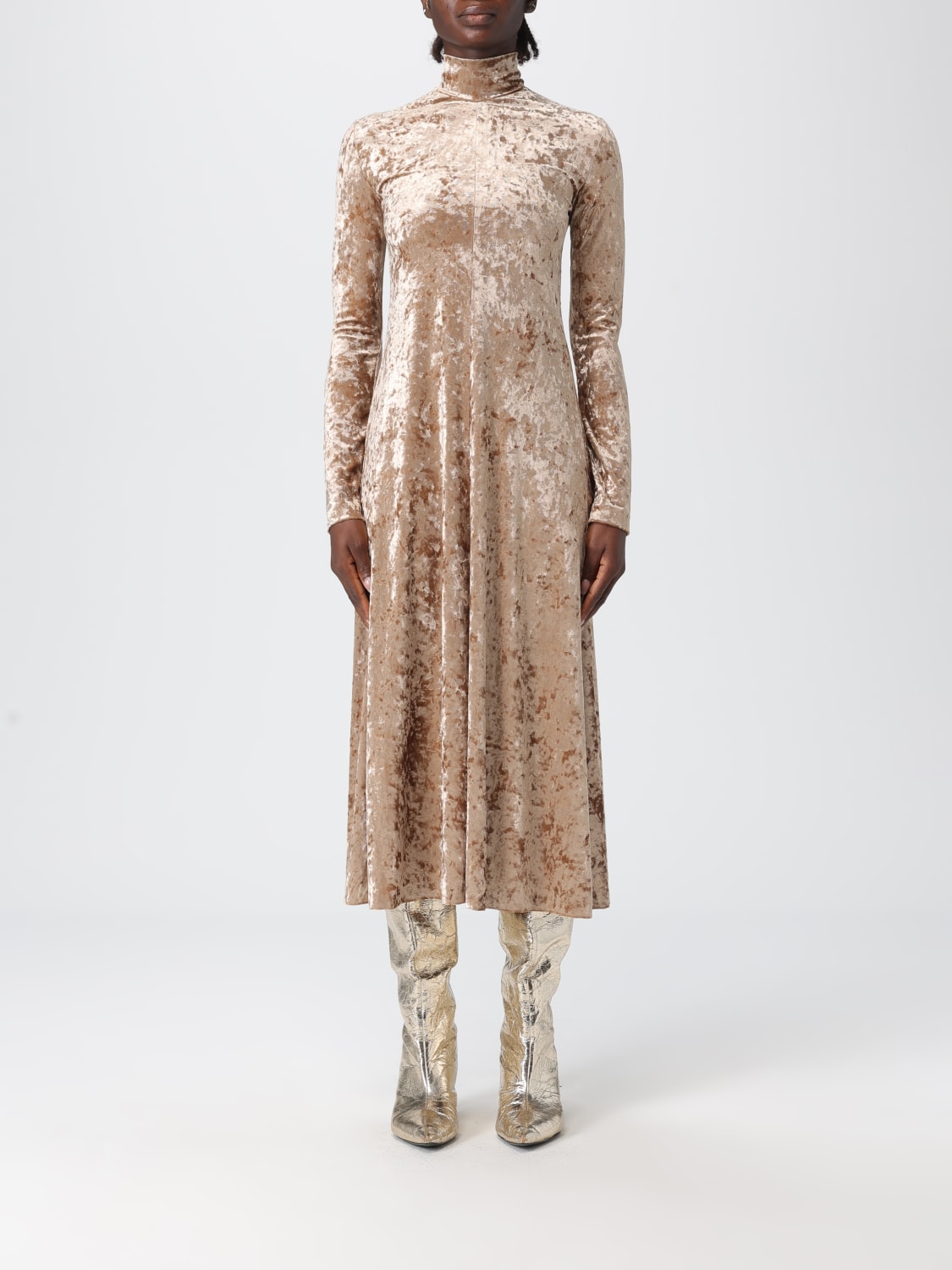 FORTE FORTE ROBE: Robes femme Forte Forte, Marron - Img 1