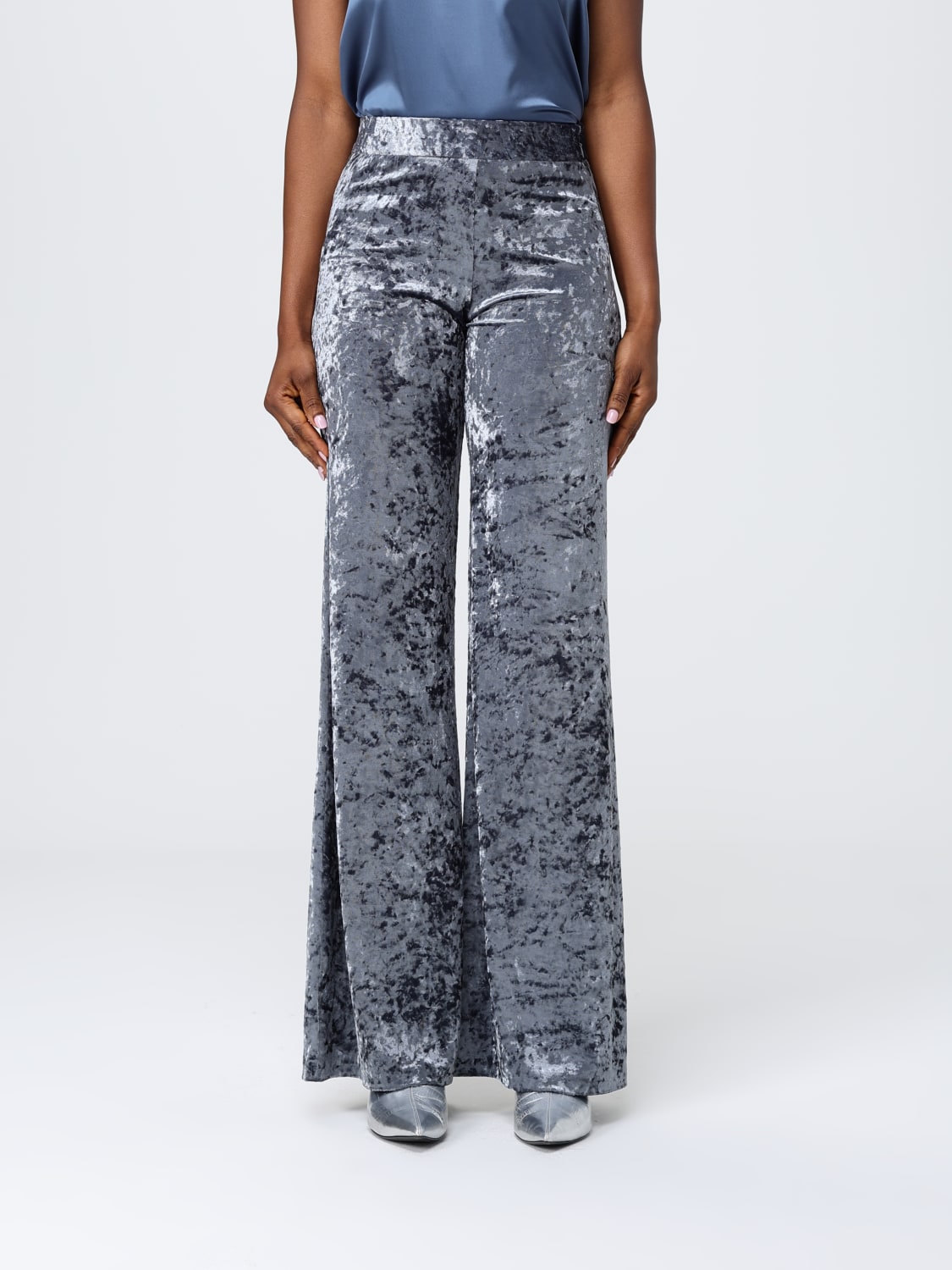 FORTE FORTE PANTALON: Pantalon femme Forte Forte, Gris - Img 1