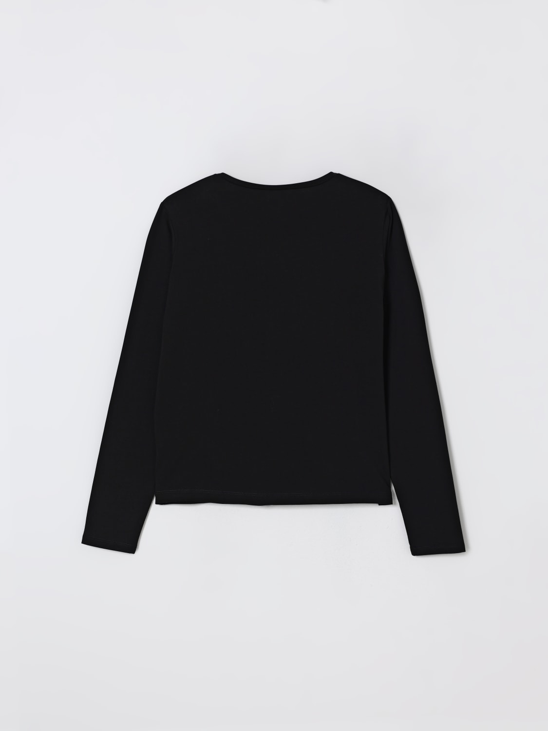LIU JO T-SHIRT: T-shirt Liu Jo in cotone stretch , Nero - Img 2
