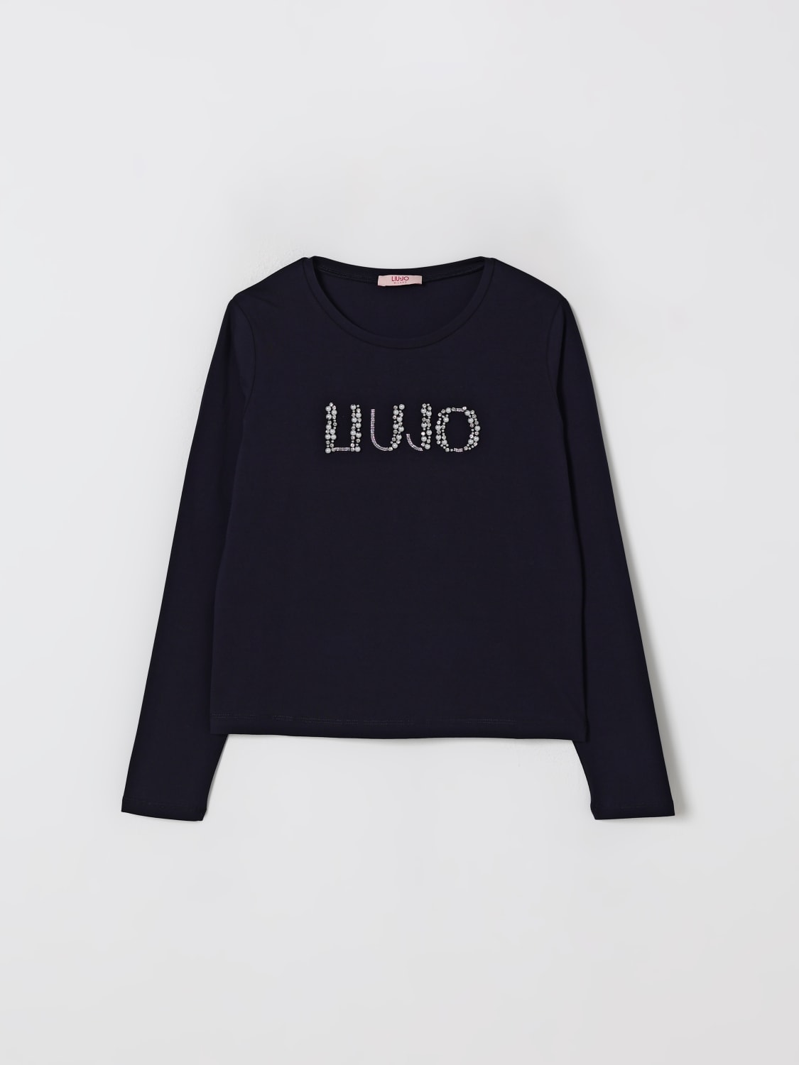 LIU JO T-SHIRT: T-shirt kinder Liu Jo, Navy - Img 1