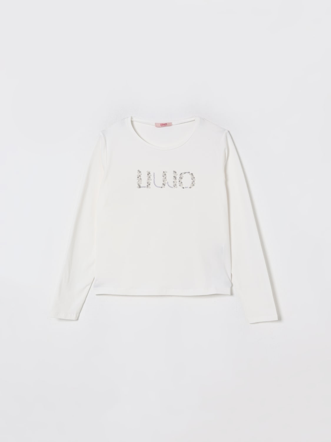 LIU JO T-SHIRT: T-shirt kinder Liu Jo, Weiss 1 - Img 1