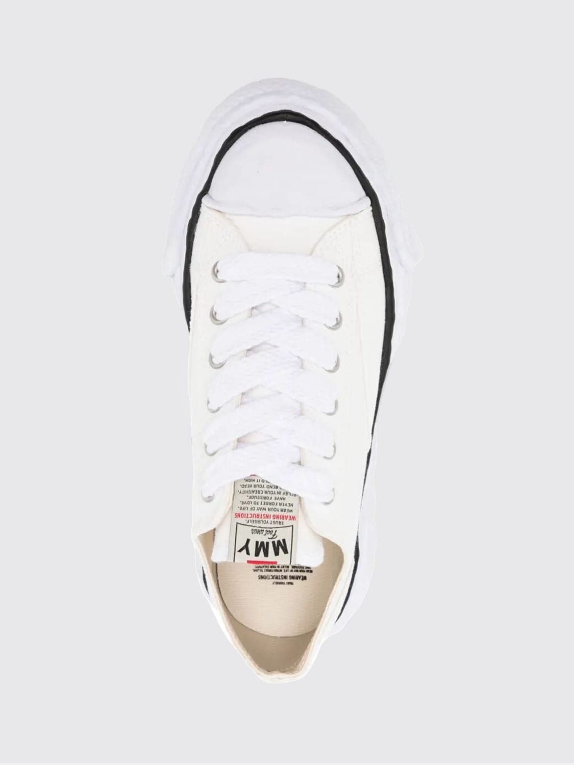 MAISON MIHARA YASUHIRO TRAINERS: Shoes men Maison Mihara Yasuhiro, White - Img 4