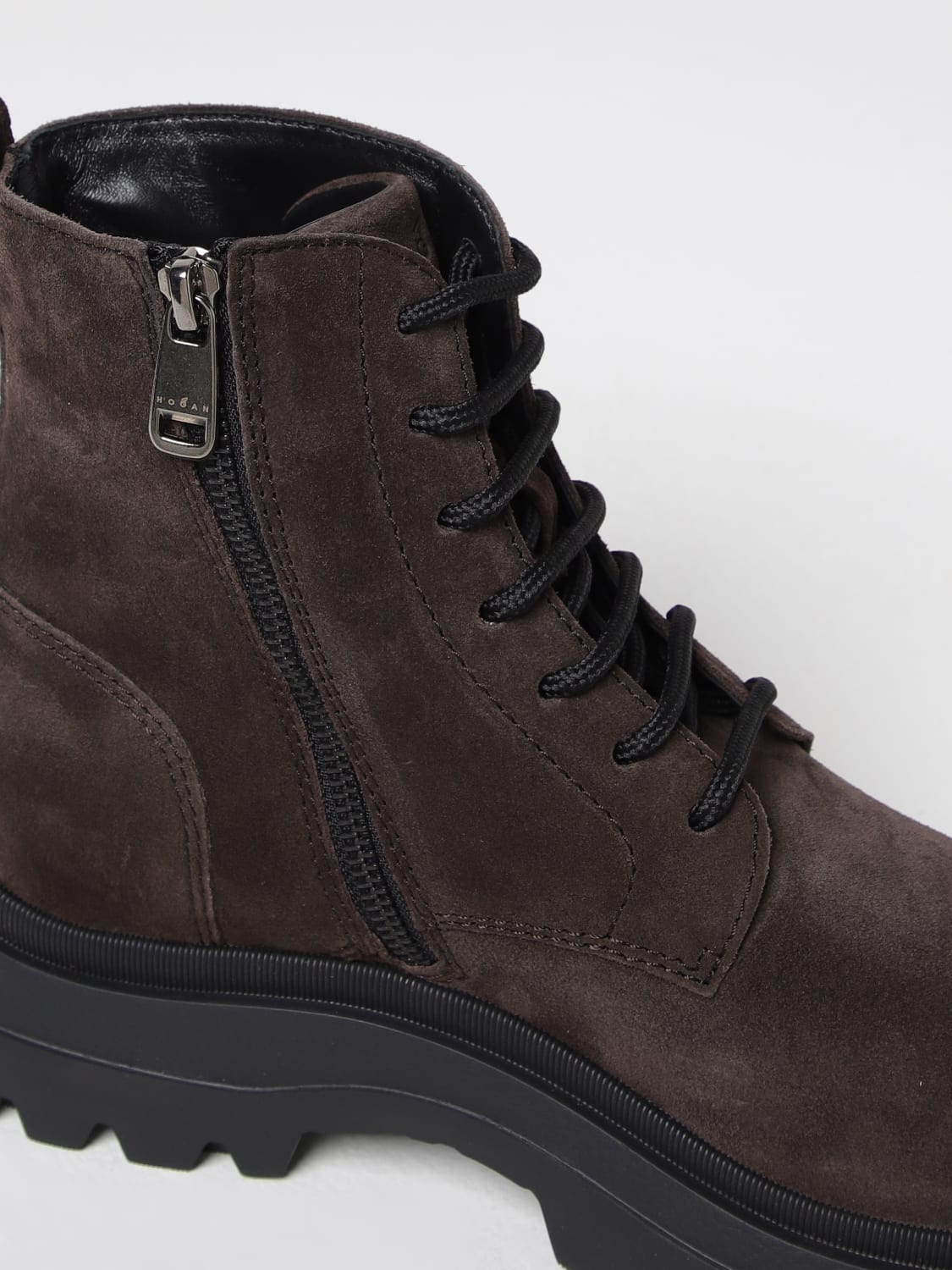 HOGAN BOOT: Boots men Hogan, Brown - Img 4