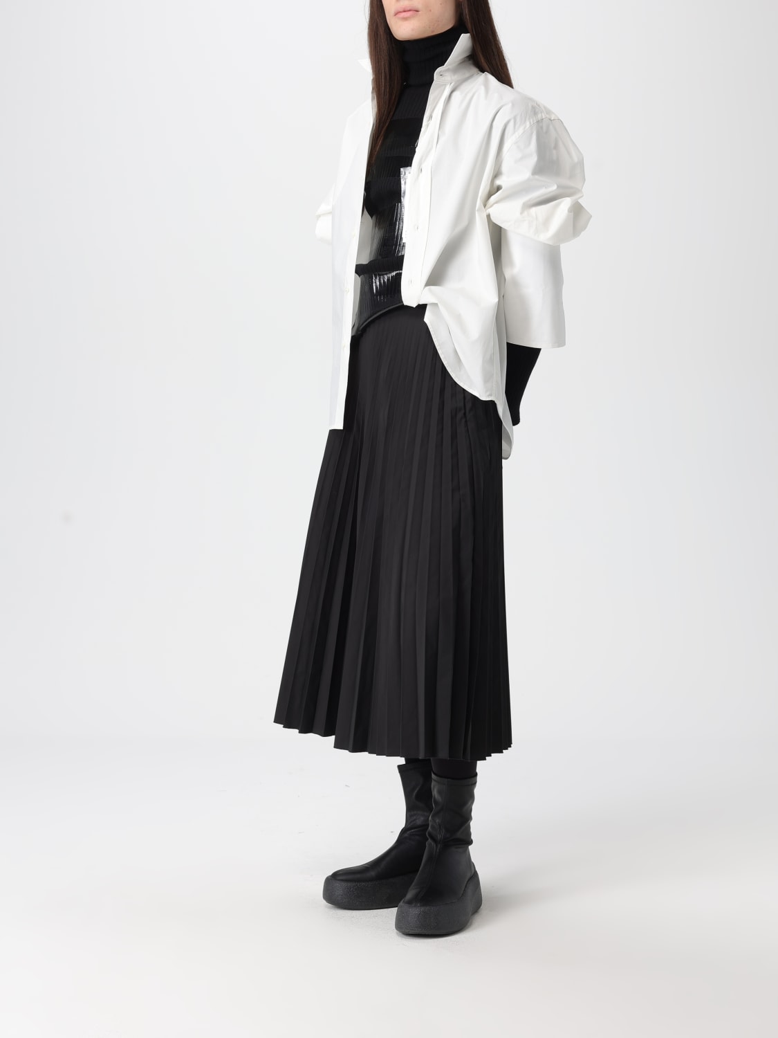 MM6 MAISON MARGIELA SKIRT: Skirt woman Mm6 Maison Margiela, Black - Img 2