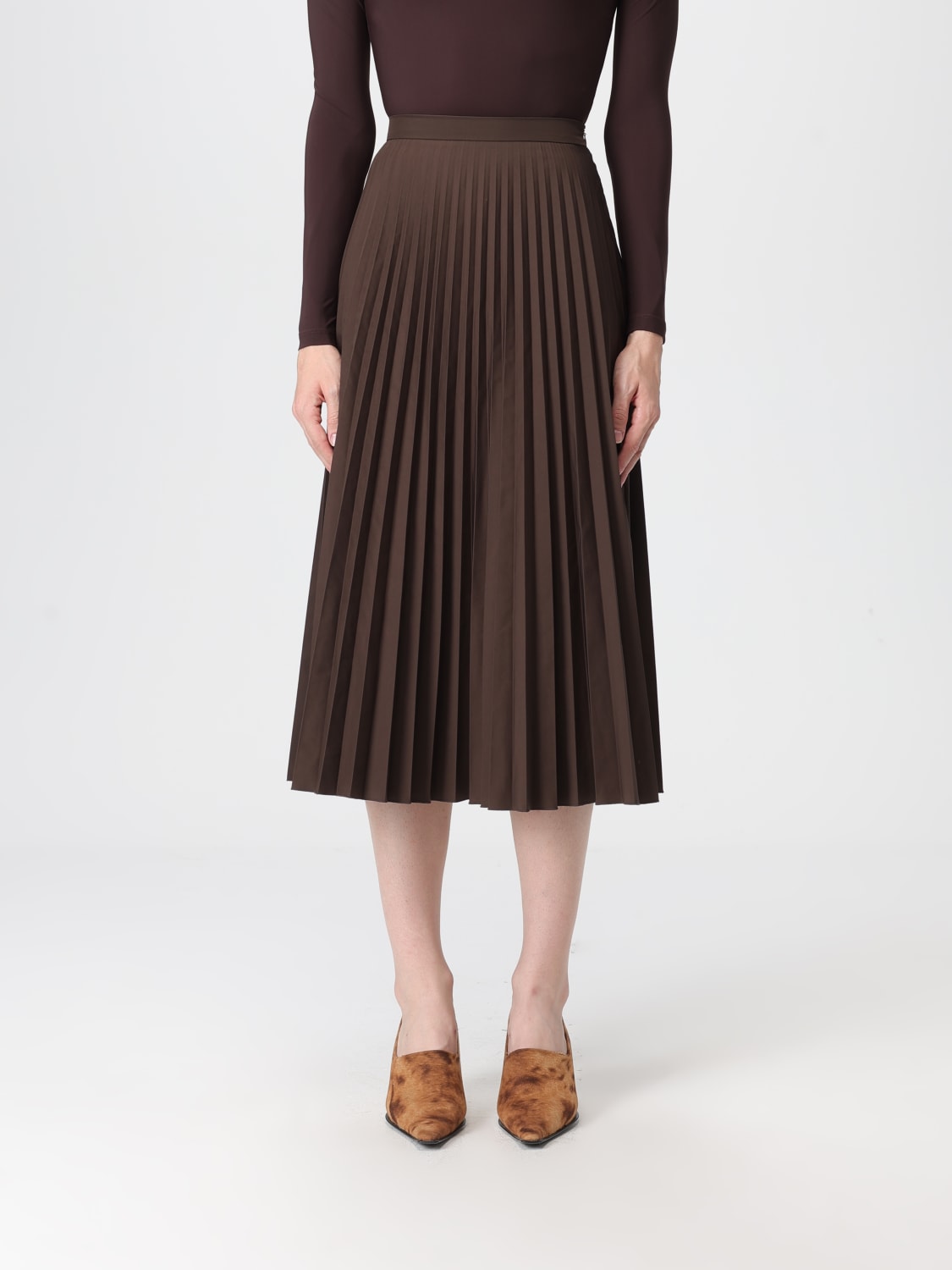 MM6 MAISON MARGIELA FALDA: Falda mujer Mm6 Maison Margiela, Marrón - Img 1