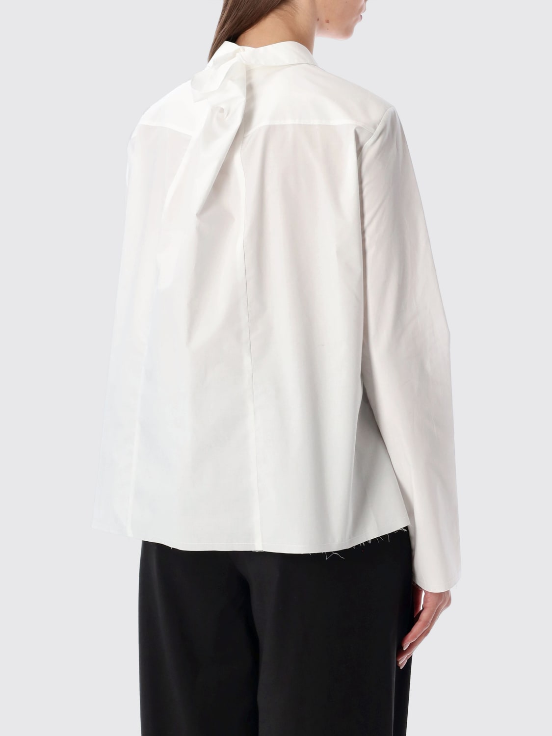 MM6 MAISON MARGIELA CAMISA: Camisa mujer Mm6 Maison Margiela, Blanco - Img 2