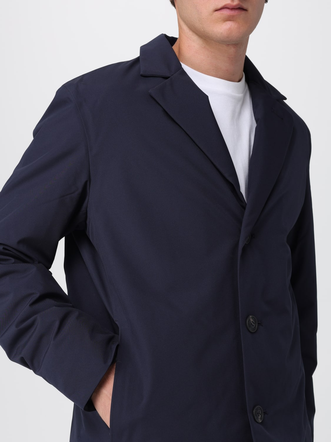 SAVE THE DUCK JACKET: Coat men Save The Duck, Blue - Img 4