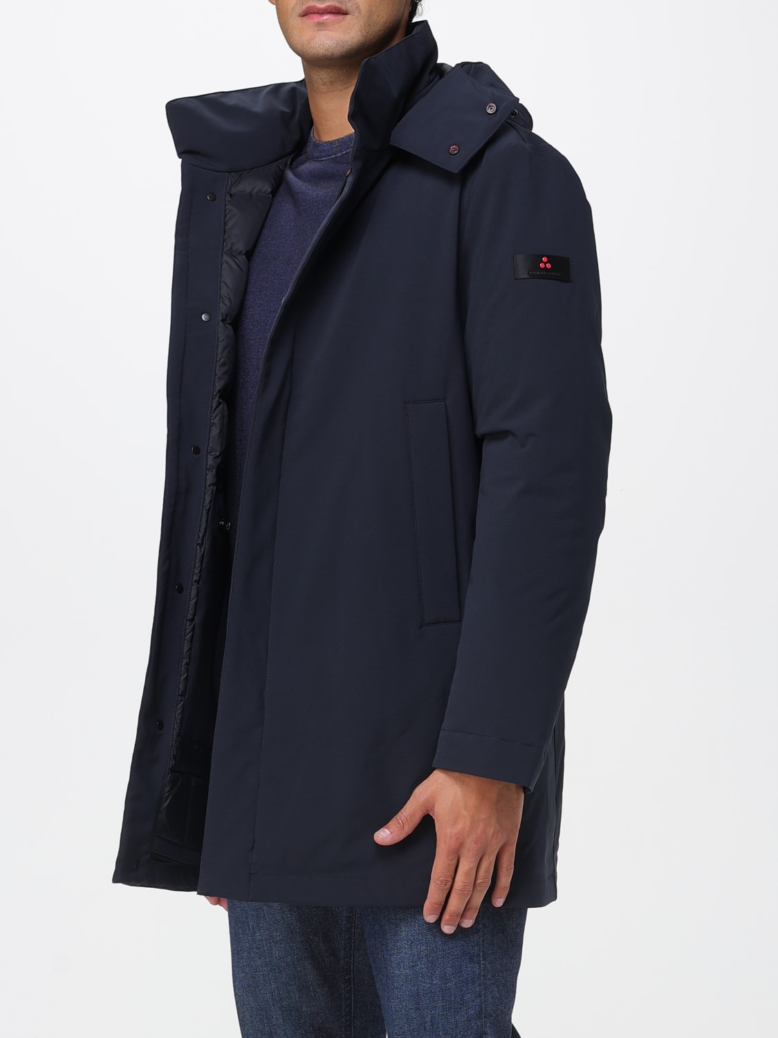 PEUTEREY COAT: Coat men Peuterey, Blue - Img 3