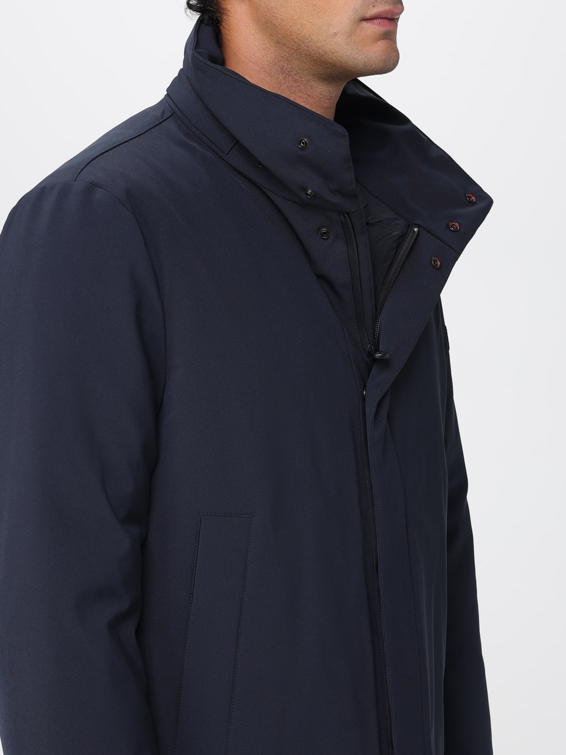 PEUTEREY COAT: Coat men Peuterey, Blue - Img 4