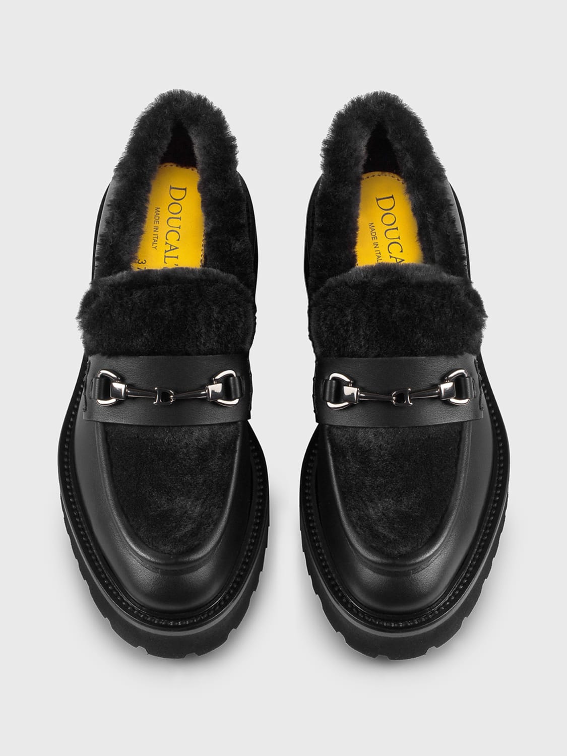 DOUCAL'S МОКАСИНЫ: Мокасины Женское Doucal's, Черный - Img 3